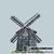Windmill cross stitch chart