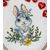 Spring Bunny #3 cross stitch design