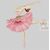 Pink Floral Ballerina cross stitch chart