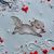 Squirrel cross stitch pattern