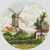 Windmill at Knokke by Camille Pissarro cross stitch