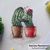 Cactuses Couple Cross stitch design