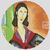Jeanne Hebuterne by Modigliani cross stitch