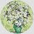 White Roses by Van Gogh cross stitch