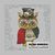 Steampunk Owl Boy cross stitch