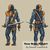 Deathstroke cross stitch pattern