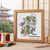 Geometry of Happiness: Koi Carps cross stitch pattern