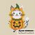 Pumpkin Cat cross stitch