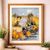 Retro Train cross stitch pattern
