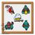 Birds set cross stitch