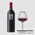 Cabernet Wine  cross stitch chart
