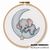 Sleeping Elephant cross stitch pattern