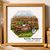 Garden cart cross stitch pattern