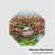 Garden cart cross stitch