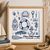 Sea Sketch cross stitch pattern