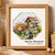 Garden Well cross stitch pattern