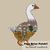 Goose Dazhbog cross stitch chart