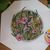 Byblis round cross stitch pattern floral pattern}