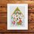 Christmas House with Snow Maiden cross stitch pattern}