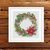 {en:Christmas Wreath cross stitch pattern;}