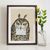 Harry Potter Owl cross stitch pattern pdf