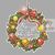 Christmas Wreath cross stitch pattern}
