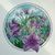 Floral round cross stitch pattern Bell Flowers}