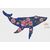 Flower Roses Whale cross stitch chart