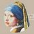 Girl with Pearl Earring by Vermeer cross stitch chart