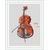 Music of Sea Violin cross stitch chart