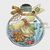 Treasure Map in the Bottle cross stitch chart