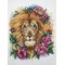 Cowardly Lion cross stitch design
