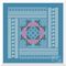 Rose Wreath and Lace Ornament Cross Stitch pattern
