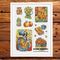 Cozy Autumn Sampler cross stitch pattern