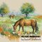 Rural landscape with Horse cross stitch pattern