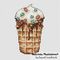 Waffle Cup Ice Cream Cross stitch pattern