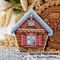 Carved house cross stitch pattern