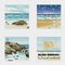 Sea Landscapes set cross stitch pattern