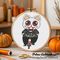 Billy Cat cross stitch pattern