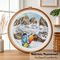 In the Val di Fasse mountains cross stitch pattern