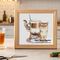 Latte Cat cross stitch pattern