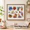 Creepy Summer Sampler cross stitch pattern