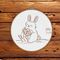 Baby Cross stitch pattern Marshmallow Bunny}