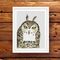 Harry Potter Owl cross stitch pattern pdf