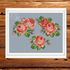 Coral Roses cross stitch pattern