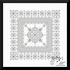 Lace Blackwork Ornament cross stitch pattern