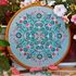 Persian Turquoise Ornament Embroidery pattern