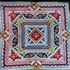 {en:Ornamental cross stitch pattern Oriental;}