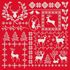 Ornament Cross stitch pattern Christmas Sampler}